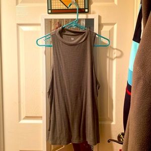 Semi long green top depends on height